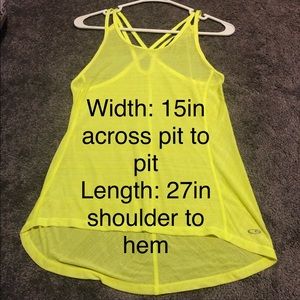 5️⃣ NWOT! Champion C9 sheer cross back tank